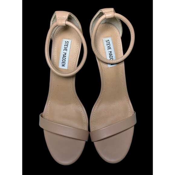 Steve Madden Soph Heel Shoes Women's Beige Size 7.5M - Picture 2 of 7